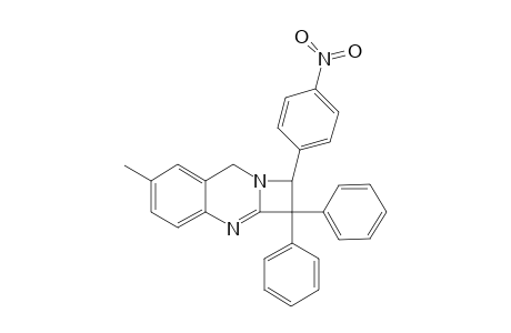 2,2-Diphenyl-6-methyl-1-(4-nitrophenyl)-1,2-dihydoazeto[2,1-b]quinazoline