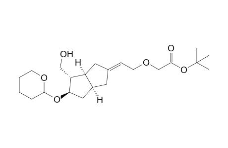 (1S,5S,6S,7R)-6-(hydroxymethyl)-(E)-3-[4-(tert-butoxycarbonyl)-3-oxabutylidene]-7-[(tetrahydropyranyl)oxy]bicyclo[3.3.0]octane