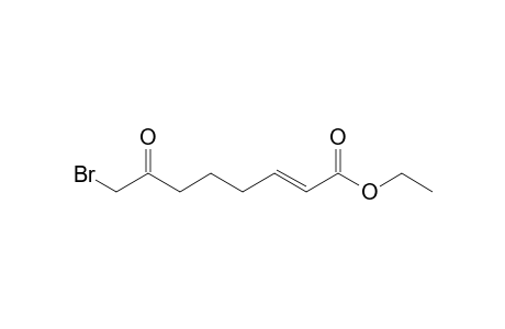 Ethyl (E)-8-bromo-7-oxooct-2-enoate