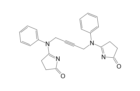 5-[4-[(5-oxidanylidene-3,4-dihydropyrrol-2-yl)-phenyl-amino]but-2-ynyl-phenyl-amino]-3,4-dihydropyrrol-2-one