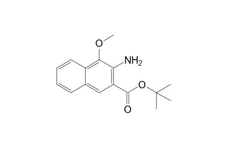 1,1-Dimethylethyl 3-amino-4-methoxynaphthalene-2-carboxylate