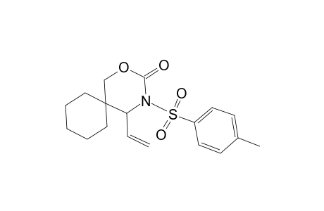 N-(p-Toluenesulfonyl)-4,4-pentamethylene5-vinyl-6-aza-2-oxacyclohexan-1-one