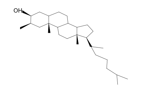 3B-HYDROXY-2B-METHYL-5A-CHOLESTANE