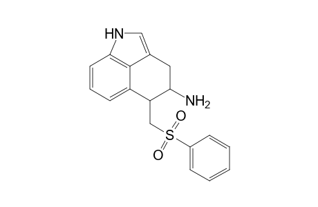 4-Amino-5-(phenylsulfonyl)methyl-1H-1,3,4,5-tetrahydrobenz[cd]indole