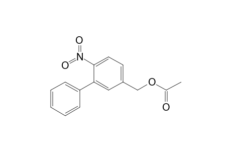 (RS)-4-nitro-1.alpha.-phenylbenzenemethyl acetate