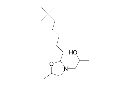 .alpha.,5-dimethyl-2-(6,6-dimethylheptyl)-3-oxazolidineethanol