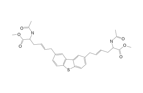 DIMETHYL-(RS)-6,6'-(DIBENZOTHIOPHEN-2,8-DIYL)-BIS-(2-ACETAMIDOHEX-4-ENOATE)