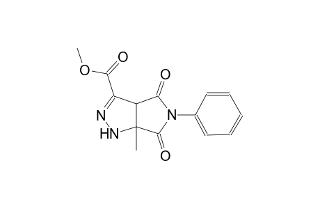 methyl 6a-methyl-4,6-dioxo-5-phenyl-1,3a,4,5,6,6a-hexahydropyrrolo[3,4-c]pyrazole-3-carboxylate