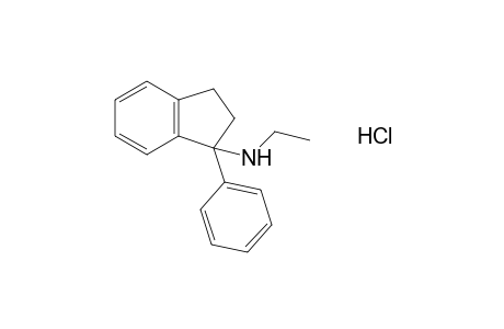 N-ethyl-1-phenyl-1-indanamine, hydrochloride
