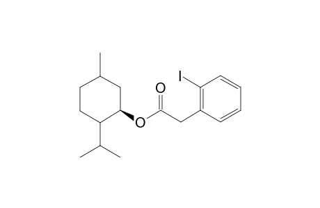 (3R,5R,8S)-Menthyl-2-(2-iodophenyl)acetate