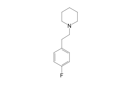 N-(2-(4-FLUOROPHENYL)-ETHYL)-PIPERIDINE