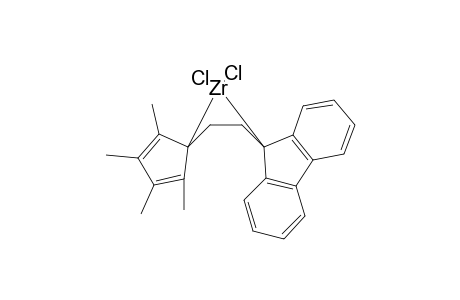 [1-(n-fluorenyl-2-(n-tetramethylcyclopentadienyl)-ethane]zirconium dichloride