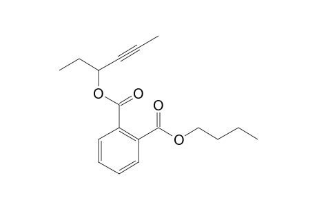 Phthalic acid, butyl hex-2-yn-4-yl ester