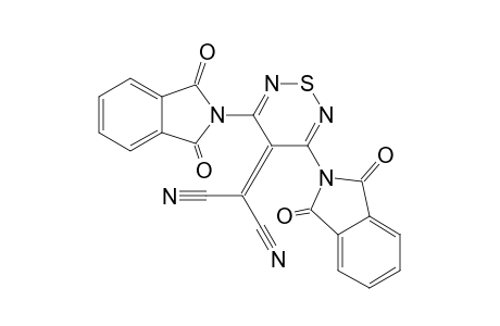 (3,5-Diphthalimido-4H-[1,2,6]-thiadiazin-4-ylidene)propanedinitrile