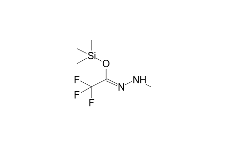 1-TRIMETHYLSILYLOXY-2,2,2-TRIFLUOROETHANONE METHYLHYDRAZONE