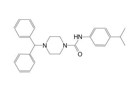 1-piperazinecarboxamide, 4-(diphenylmethyl)-N-[4-(1-methylethyl)phenyl]-