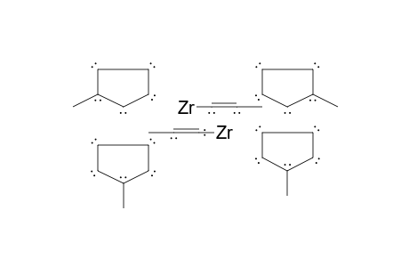 Zirconium, tetrakis[(1,2,3,4,5-.eta.)-1-methyl-2,4-cyclopentadien-1-yl]bis[.mu.-[(1-.eta.:1,2-.eta.)-1-propynyl]]di-