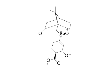 (3S,4R,RS)-1-[(1S)-ISOBORNEOL-10-SULFINYL]-3-METHOXY-4-(METHOXYCARBONYL)-CYClOHEXENE