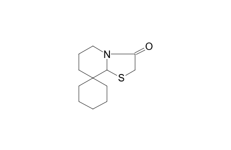3-spiro[5,6,7,8a-tetrahydrothiazolo[3,2-a]pyridine-8,1'-cyclohexane]one