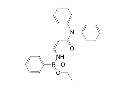 (E,Z)-P-Ethoxy-P-phenyl-N-(N-phenyl-N-(p-tolyl)acrylamide)phosphonamide