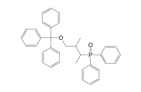 (2R*,3R*)-2,3-DIMETHYL-3-DIPHENYLPHOSPHINOYL-1-TRIPHENYLMETHOXYPROPANE