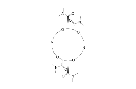 (2R,3R,11R,12R)-N,N,N',N',N'',N'',N''',N'''-OCTAMETHYL-1,4,10,13-TETRAOXA-7,16-DIAZACYCLOOCTADECANE-2,3,11,12-TETRACARBOXAMIDE