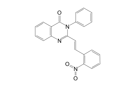 2-[(E)-2-(2-Nitrophenyl)ethenyl]-3-phenyl-4(3H)-quinazolinone