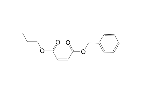 1-Benzyl 4-propyl (2Z)-2-butenedioate