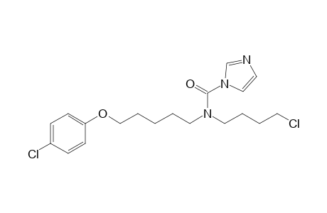1H-Imidazole-1-carboxamide, N-(4-chlorobutyl)-N-[5-(4-chlorophenoxy)pentyl]-