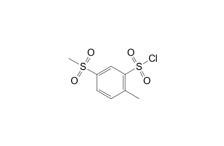 5-(methylsulfonyl)-o-toluenesulfonyl chloride