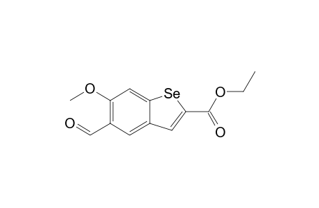 2-Ethoxycarbonyl-5-formyl-6-methoxybenzo[b]selenophene