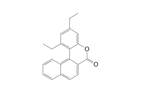 1,3-Diethyl-6H-benzo[b]naphtho[1,2-d]pyran-6-one