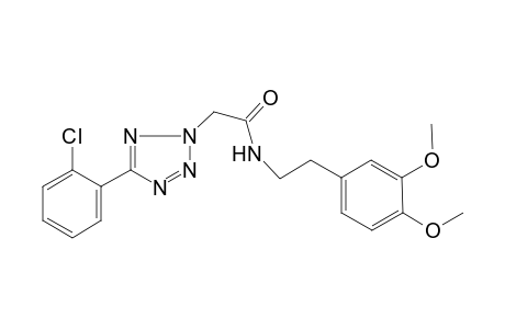 2-[5-(2-chlorophenyl)-1,2,3,4-tetrazol-2-yl]-N-[2-(3,4-dimethoxyphenyl)ethyl]ethanamide