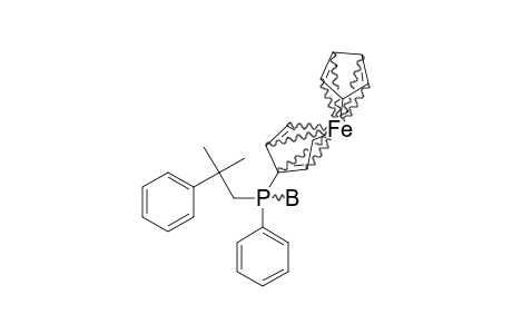 (S)-FERROCENYLPHENYL-(2-METHYL-2-PHENYL-1-PROPYL)-PHOSPHINE-BORANE