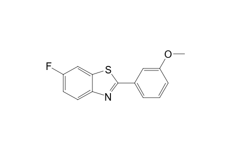 6-Fluoro-2-(3-methoxyphenyl)benzothiazole