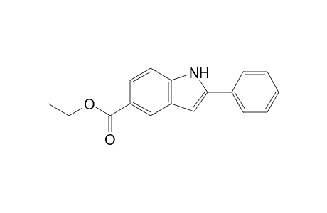 Ethyl 2-Phenyl-1H-indole-5-carboxylate