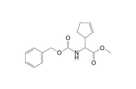 Methyl [(benzyloxycarbonyl)amino]cyclopent-2-enylacetate