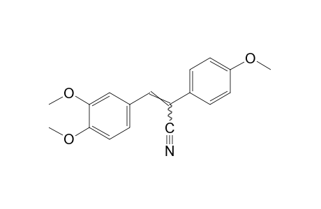 3-(3,4-dimethoxyphenyl)-2-9p-methoxyphenyl)acrylonitrile