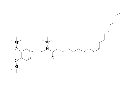 N-oleoyldopamine, 3TMS