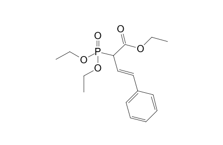 Diethyl [1-(ethoxycarbonyl)-3-phenylprop-2-en-1-yl]phosphoate