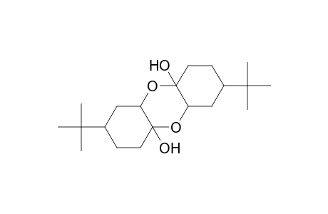 2,7-Ditert-butyl-1,2,3,4,5a,6,7,8,9,10a-decahydrodibenzo-p-dioxin-4a,9a-diol
