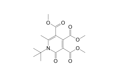 Trimethyl N-(t-butyl)-6-methyl-2-pyridone-3,4,5-tricarboxylate