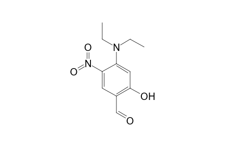 4-(diethylamino)-2-hydroxy-5-nitrobenzaldehyde