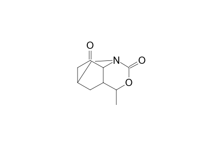 4-Methyl-3-oxa-1-azatricyclo[5.3.1.0(5,10)]undecan-2,9-dione