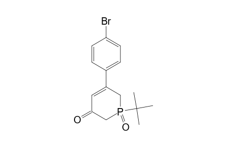 3(2H)-Phosphorinone, 5-(4-bromophenyl)-1-(1,1-dimethylethyl)-1,6-dihydro-, 1-oxide
