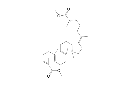 Dimethyl (all-E)squalene-1,24-dioate