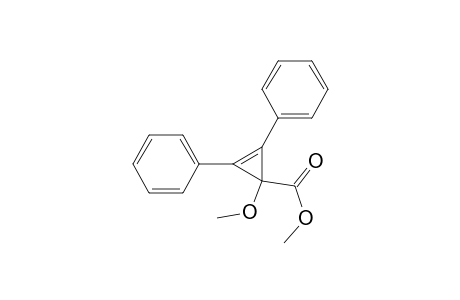 2-Cyclopropene-1-carboxylic acid, 1-methoxy-2,3-diphenyl-, methyl ester