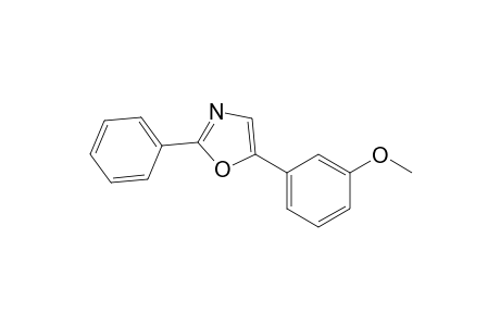 5-(3-Methoxyphenyl)-2-phenyloxazole