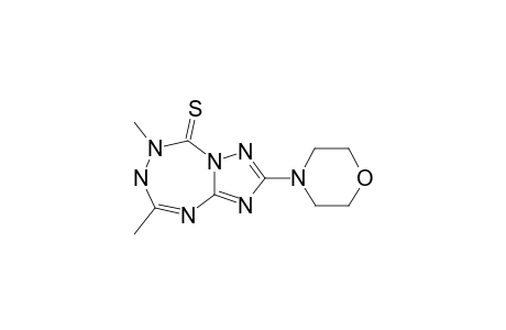 6,8-DIMETHYL-2-MORPHOLINO-5,6-DIHYDRO-[1,2,4]-TRIAZOLO-[1,5-D]-[1,2,4,6]-TETRAZEPINE-5(7H)-THIONE