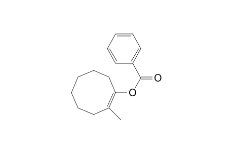 1-Cycloocten-1-ol, 2-methyl-, benzoate